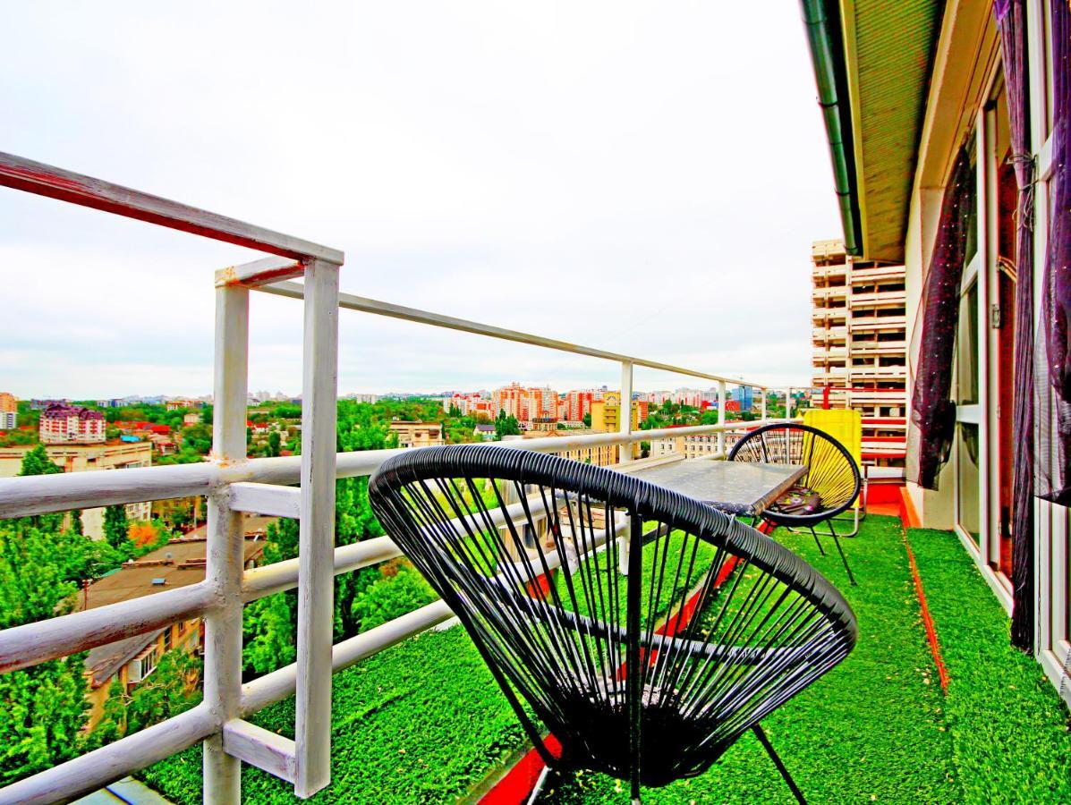 Apartment Penthouse Chişinău Esterno foto